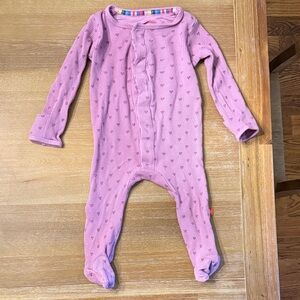 Magnetic Me Lavender Heart Footie